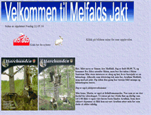 Tablet Screenshot of melfaldsjakt.com